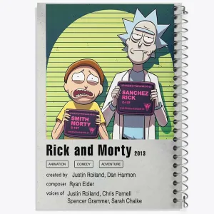 دفتر ریک و مورتی (Rick and Morty)