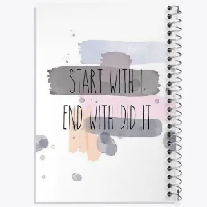 دفتر Start With I End With Did It