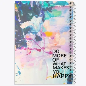 دفتر Do More Of What Makes You Happy