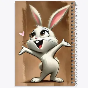 دفتر خرگوش بامزه