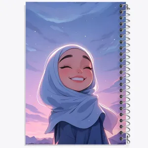 دفتر دخترانه با حجاب
