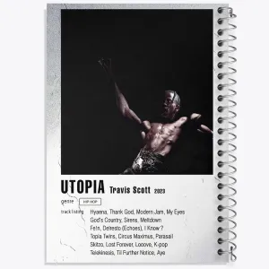 دفتر آهنگ Utopia تراویس اسکات