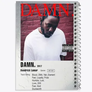 دفتر آهنگ DAMN کندریک لمار