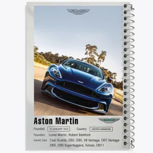 دفتر ماشین آستون مارتین (Aston Martin)