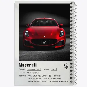 دفتر ماشین مازراتی (Maserati)