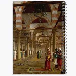 دفتر نقاشی نماز در مسجد اثر ژان لئون ژروم