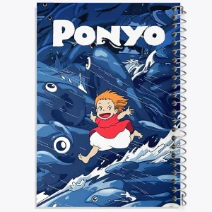 دفتر انیمه پونیو (Ponyo)