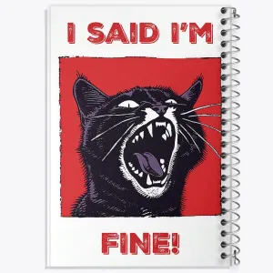 دفتر I Said I'm Fine