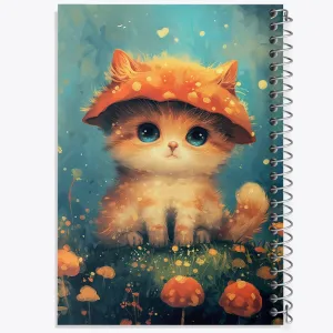 دفتر گربه بامزه