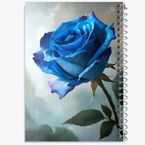 دفتر گل رز آبی