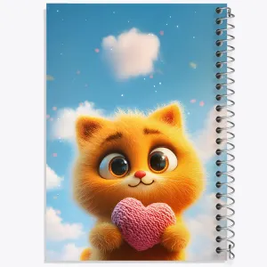 دفتر گربه بامزه