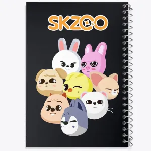 دفتر اسکیزو استری کیدز (Skzoo Stray Kids)