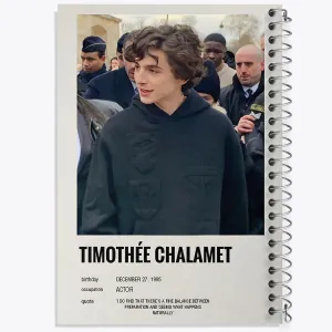دفتر تیموتی شالامی (Timothée Chalamet)