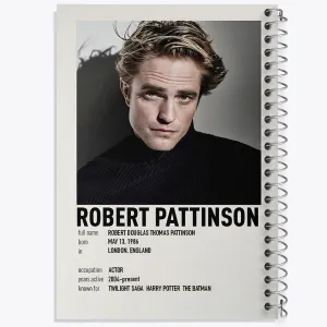 دفتر رابرت پتینسون (Robert Pattinson)