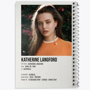 دفتر کاترین لانگفورد (Katherine Langford)