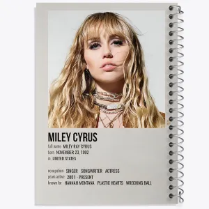 دفتر مایلی رِی سایرس (Miley Cyrus)