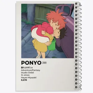 دفتر انیمه پونیو (Ponyo)