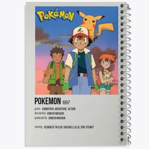 دفتر انیمه پوکمون (pokemon)