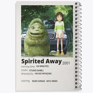 دفتر انیمه شهر اشباح (Spirited Away)