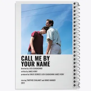 دفتر Call Me by Your Name