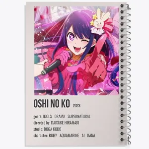 دفتر انیمه اوشی نو کو (Oshi No Ko)