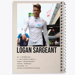 دفتر لوگان سارجنت (Logan Sargeant)