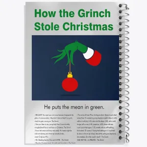 دفتر How The Grinch Stole Christmas