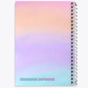 دفتر رنگ پاستیلی