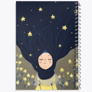 دفتر دخترانه با حجاب