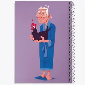 دفتر پدر بزرگ و مرغ