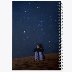 دفتر دختر و آسمان شب