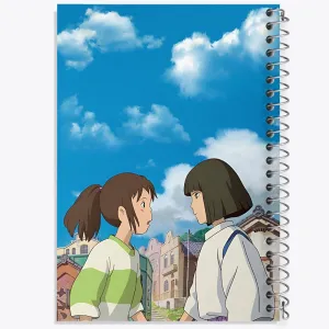 دفتر انیمه شهر اشباح (Spirited Away)