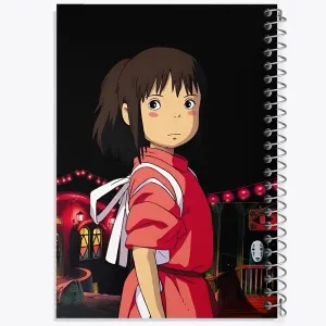 دفتر انیمه شهر اشباح (Spirited Away)