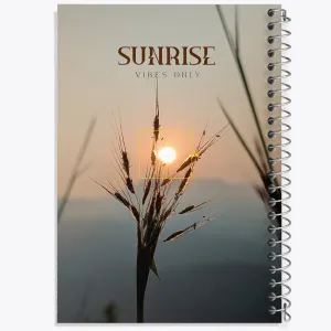 دفتر Sunrise vibes only