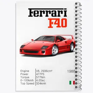 دفتر فراری (Ferrari F40)
