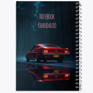 دفتر ماشین اسپرت (Red Mustang)