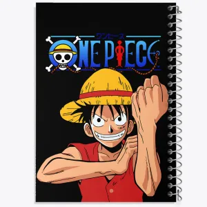 دفتر لوفی انیمه وان پیس (One Piece)