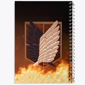دفتر انیمه اتک آن تایتان (Attack on Titan)