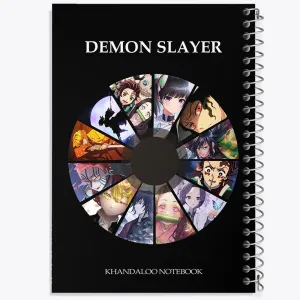 دفتر انیمه شیطان کش (Demon Slayer)