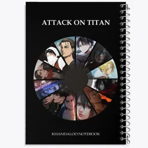 دفتر انیمه اتک آن تایتان (Attack on Titan)