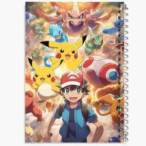 دفتر انیمه پوکمون (Pokemon)