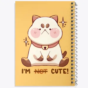 دفتر I'm not cute! گربه