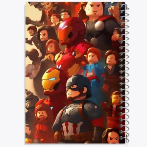 دفتر لگو شخصیت های مارول (Marvel Lego)