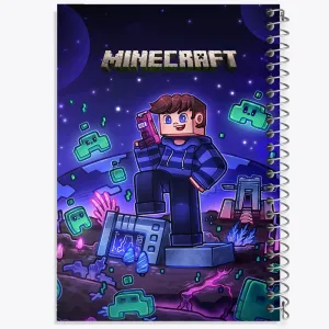 دفتر بازی ماینکرافت (Minecraft)