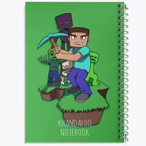دفتر بازی ماینکرافت (Minecraft)