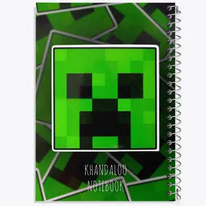 دفتر بازی ماینکرافت (Minecraft)