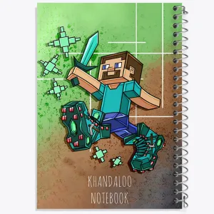 دفتر بازی ماینکرافت (Minecraft)