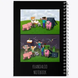 دفتر بازی ماینکرافت (Minecraft)