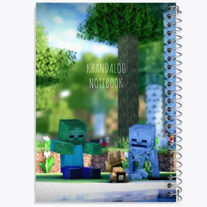 دفتر بازی ماینکرافت (Minecraft)