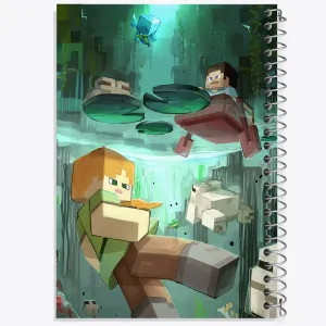 دفتر بازی ماینکرافت (Minecraft)